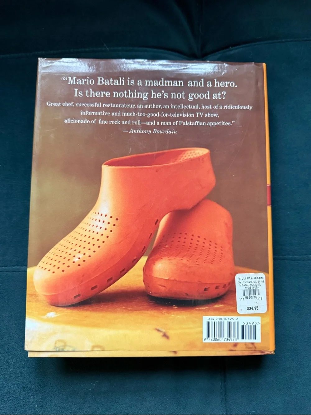 Molto Italiano Mario Batali Cookbook